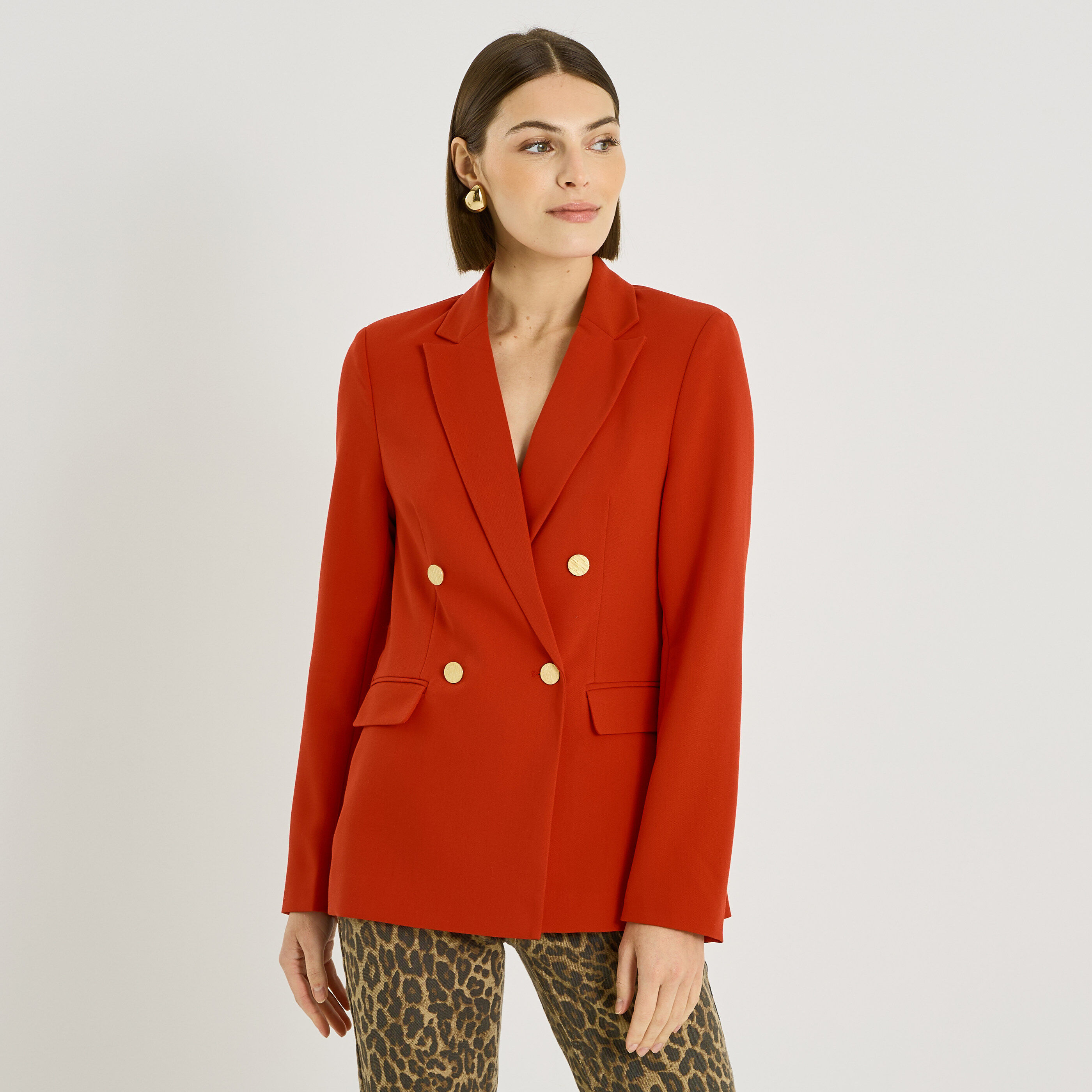 Blazer double boutonnage femme