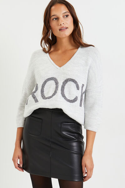 Pull loose femme