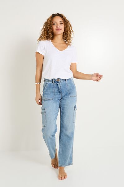 Jean cargo MEGEVE femme
