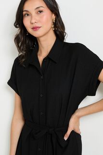 Robe col chemise fremme
