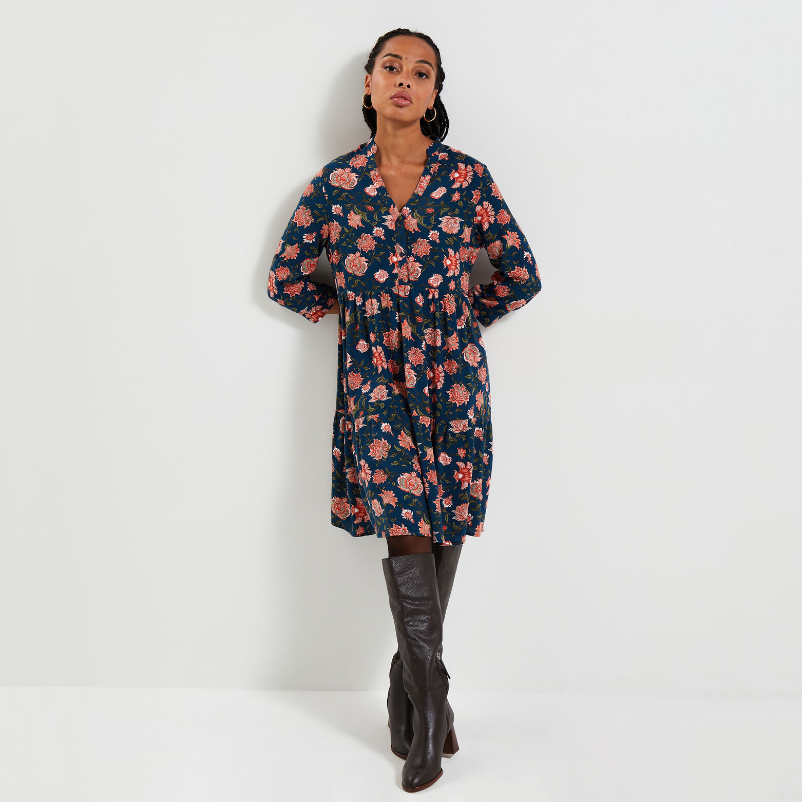 Robe imprimée femme