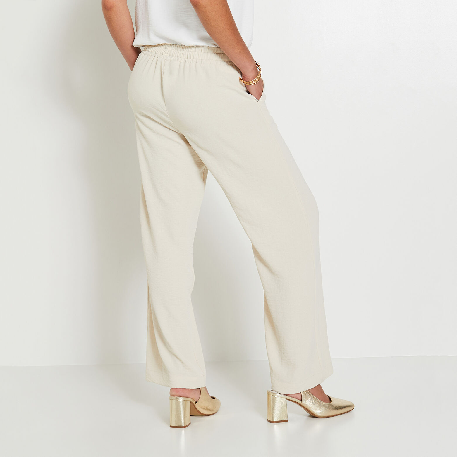Pantalon fluide femme