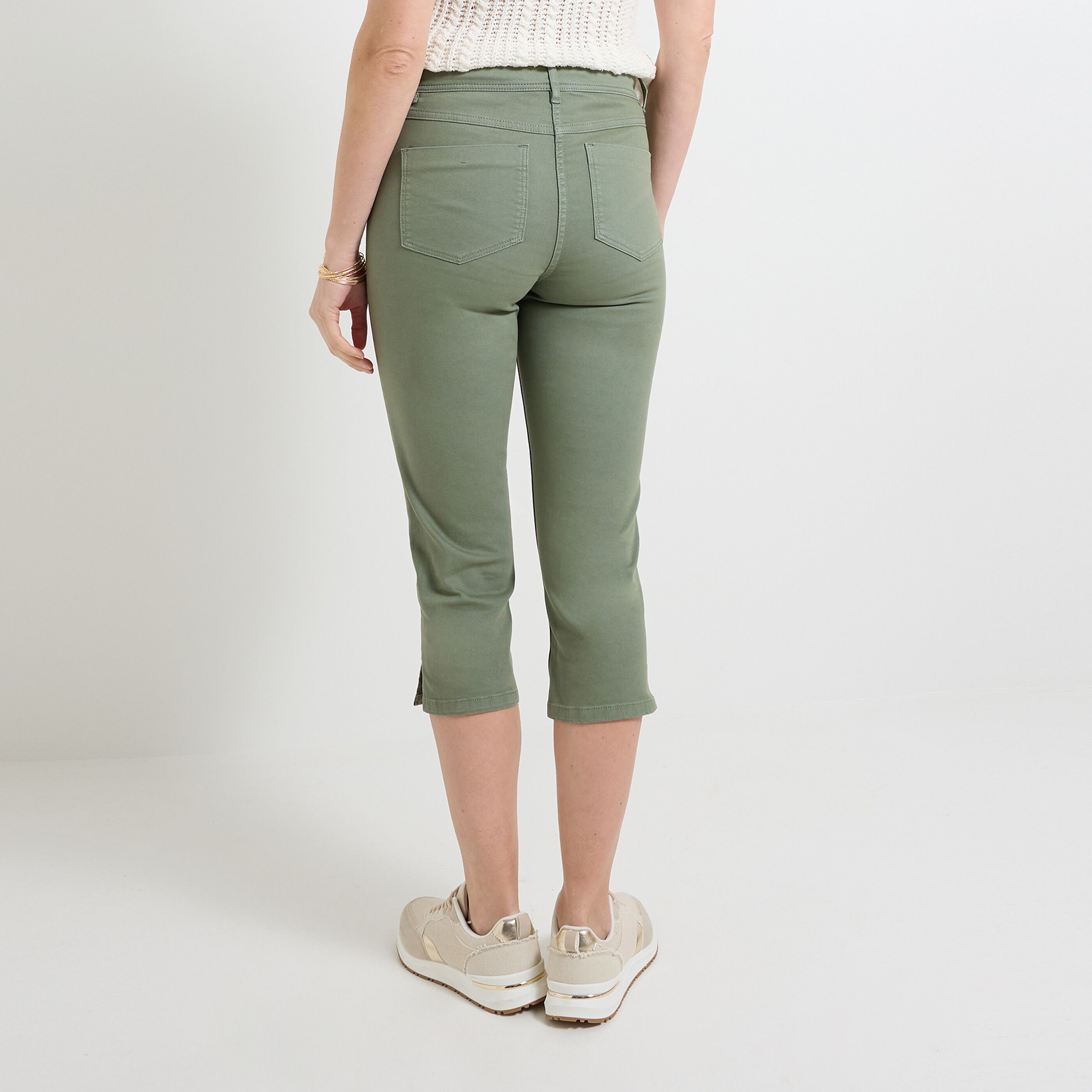 Corsaire en jean femme