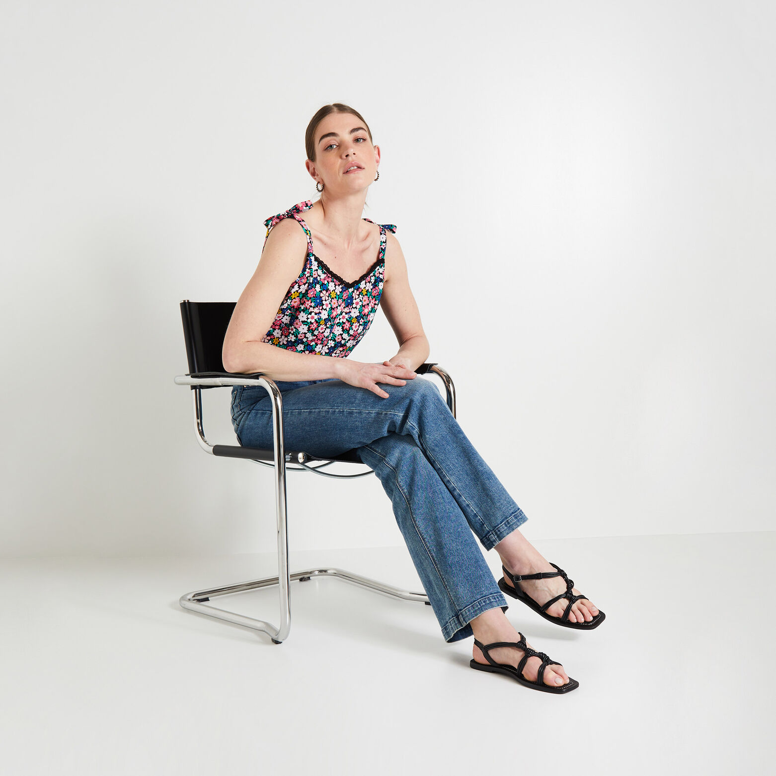 Débardeur imprimé femme