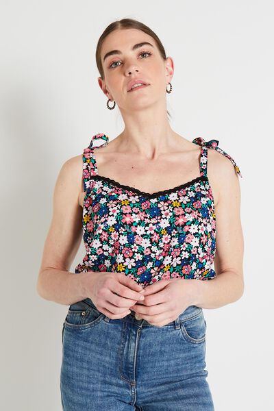 Débardeur imprimé femme