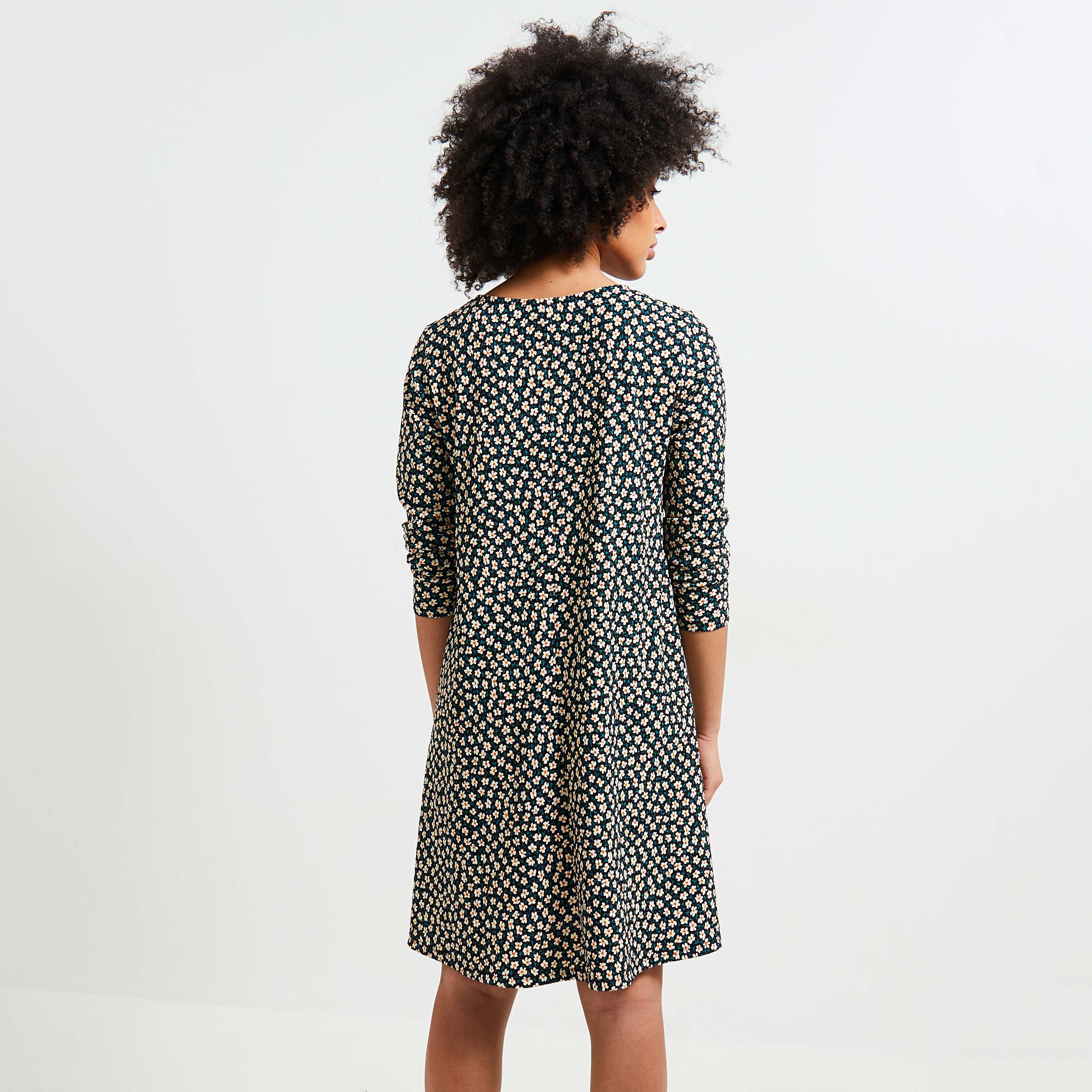 Robe imprim&eacute;e femme