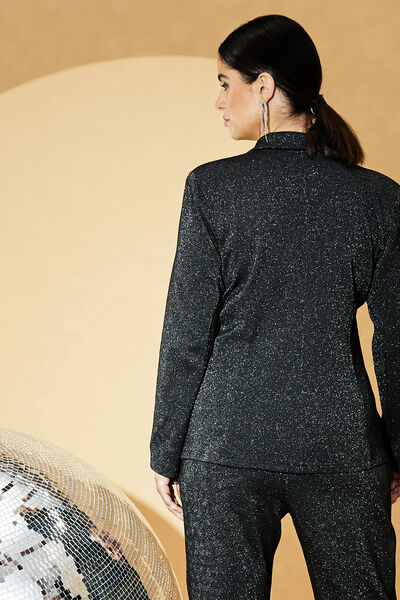 Veste blazer maille femme