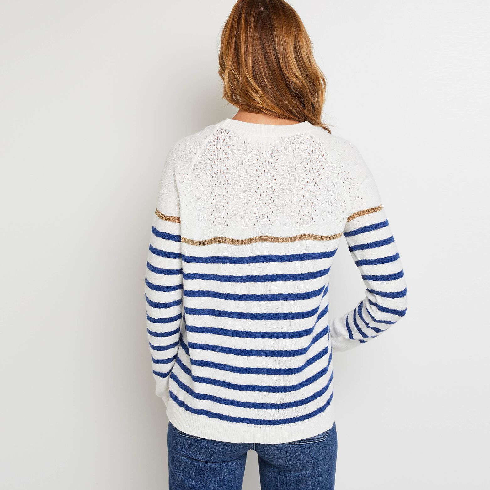 Pull marinière fabriqué en France femme
