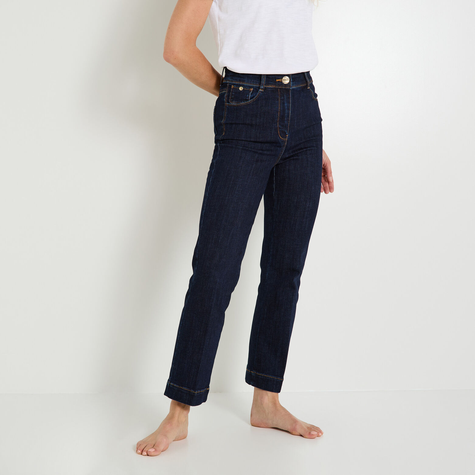 Jean raccourci TROPEZ RB02 femme