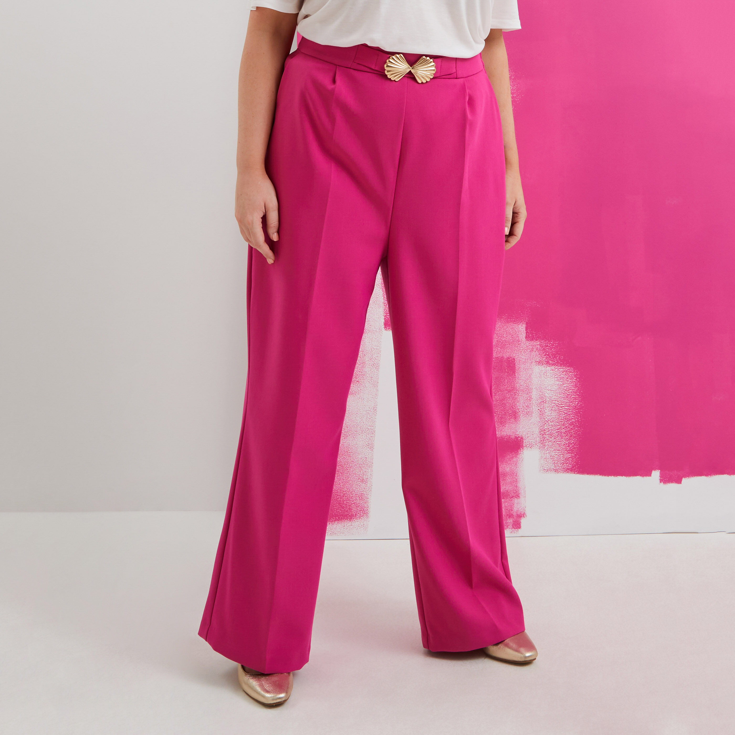 Pantalon tailleur femme