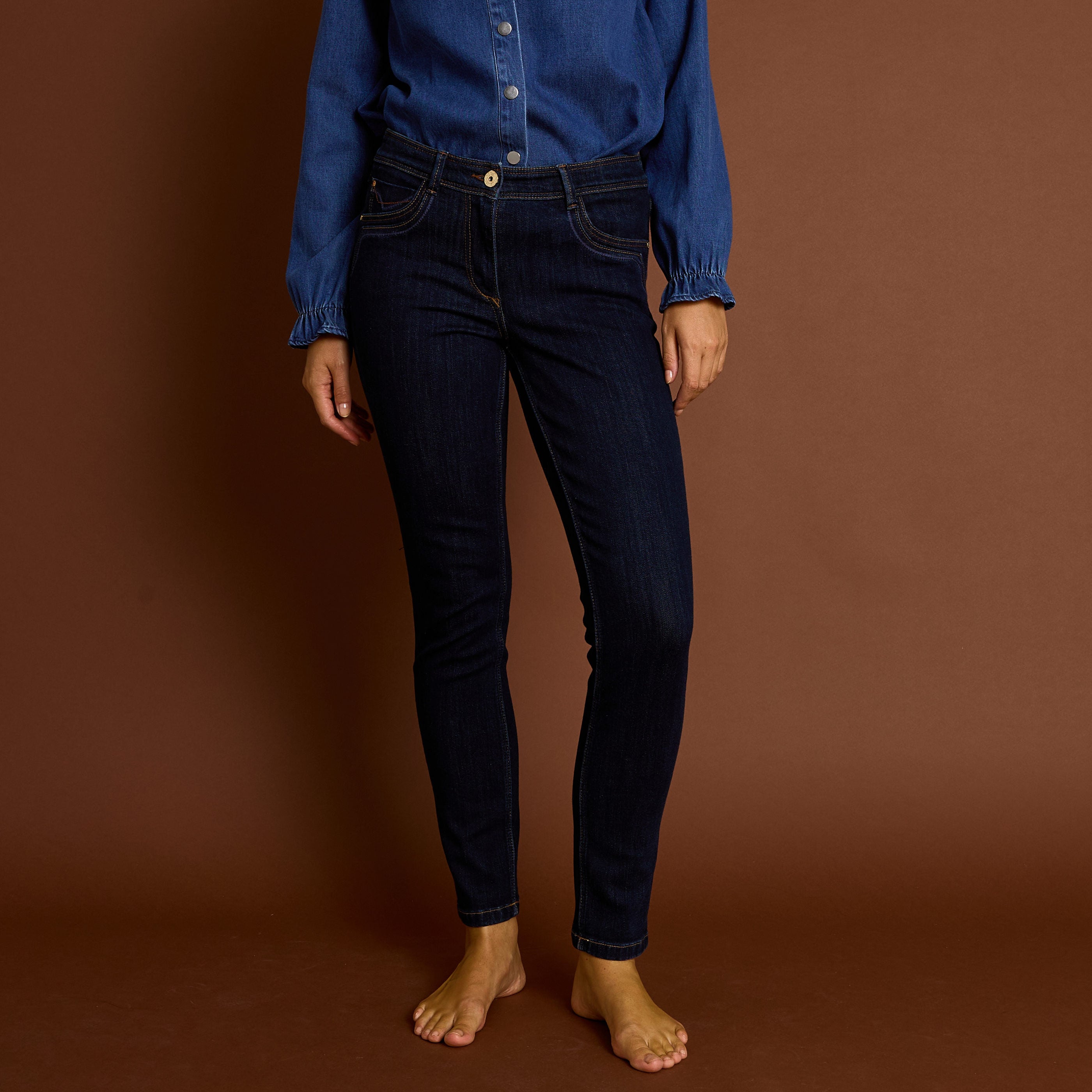 Jean slim raccourci TOKYO R01 femme
