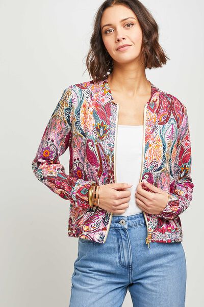 Veste imprimée femme