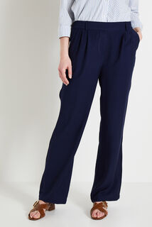 Pantalon à pince large femme