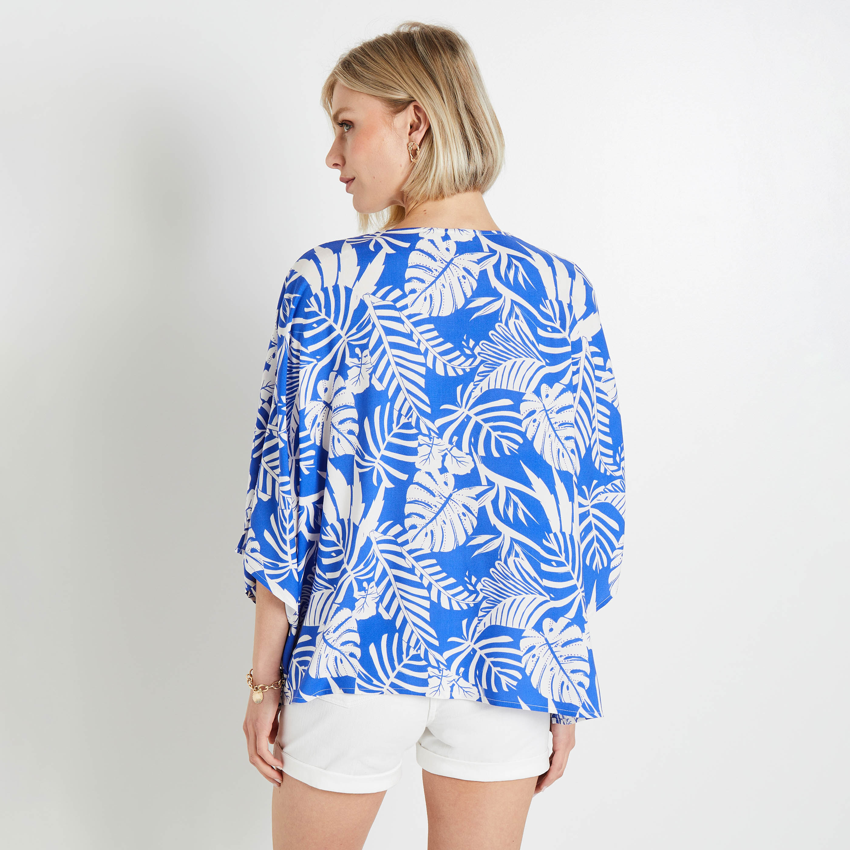 Blouse imprim&eacute;e femme