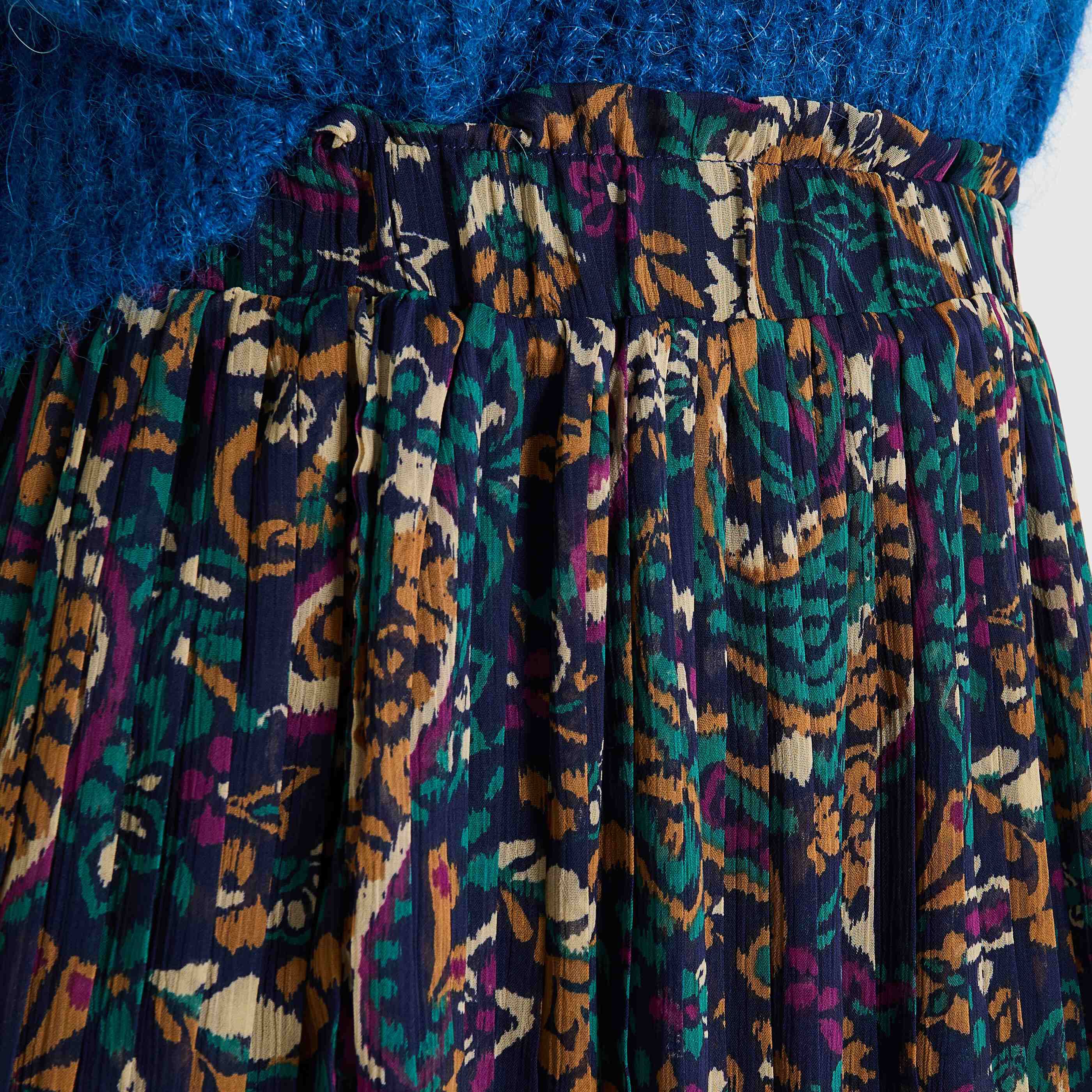 Jupe pliss&eacute;e femme