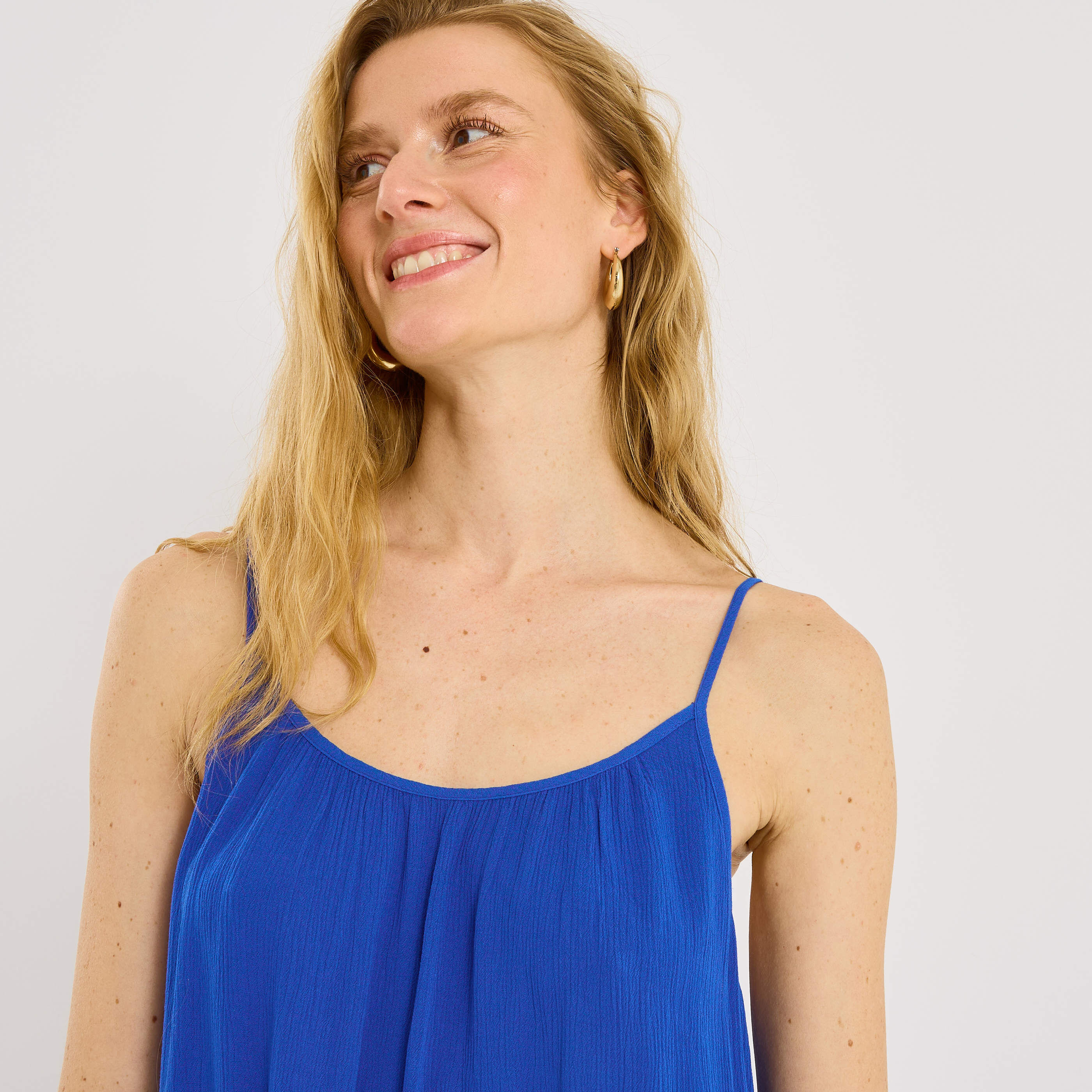 Robe courte fines bretelles
