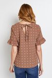Blouse manches courtes femme
