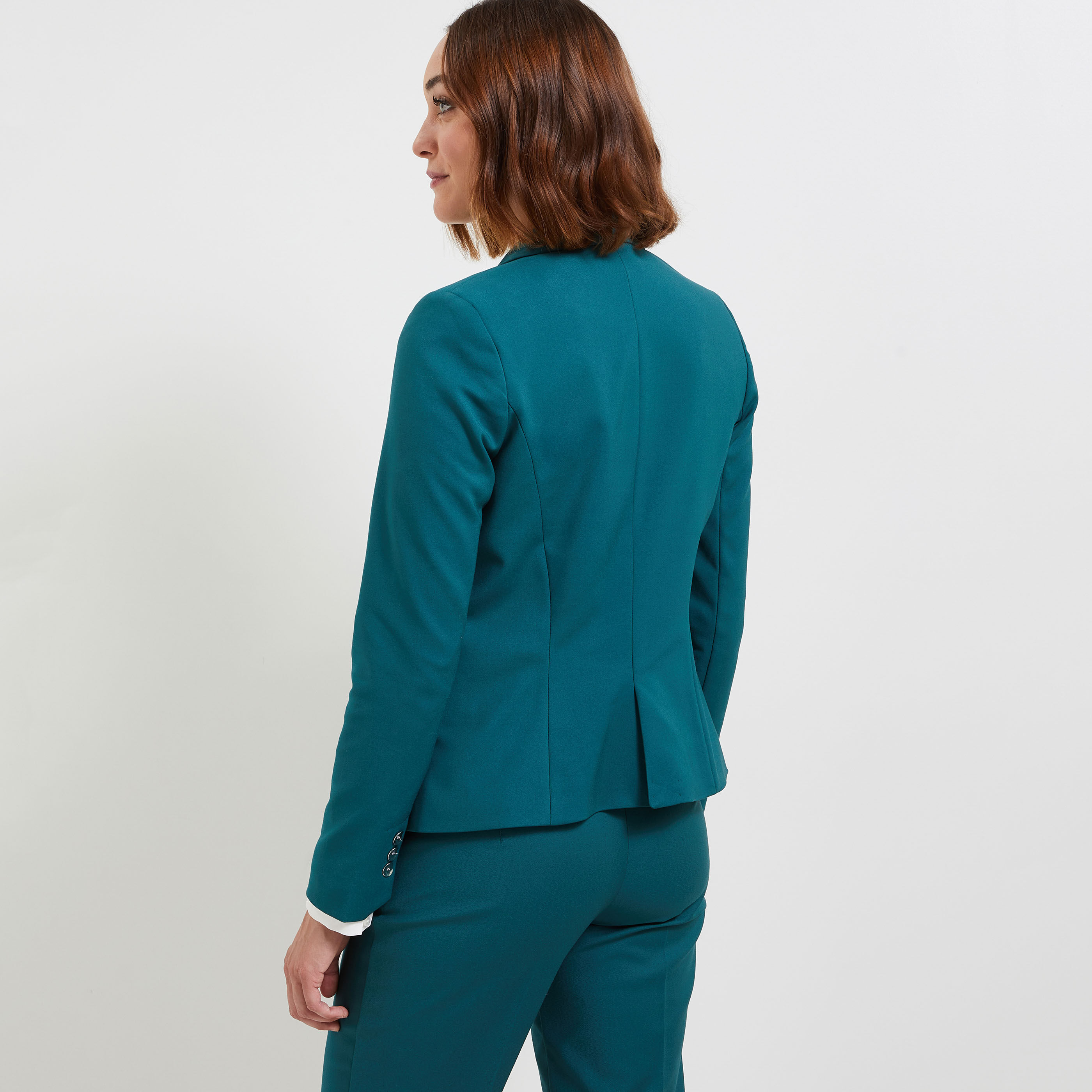 Veste habillée femme turquoise discount