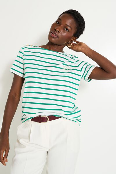 T-shirt rayé femme