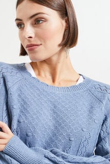 Pull ajouré femme