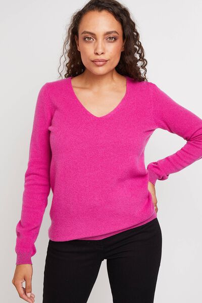 Pull en laine et cachemire femme