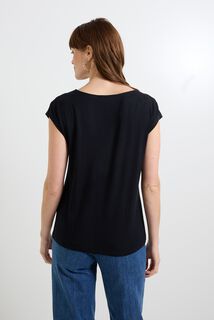 T-shirt col V femme
