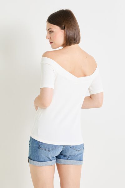 Tshirt épaules dénudées femme