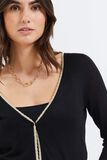 Gilet court femme