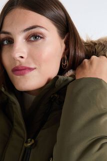 Parka capuche femme
