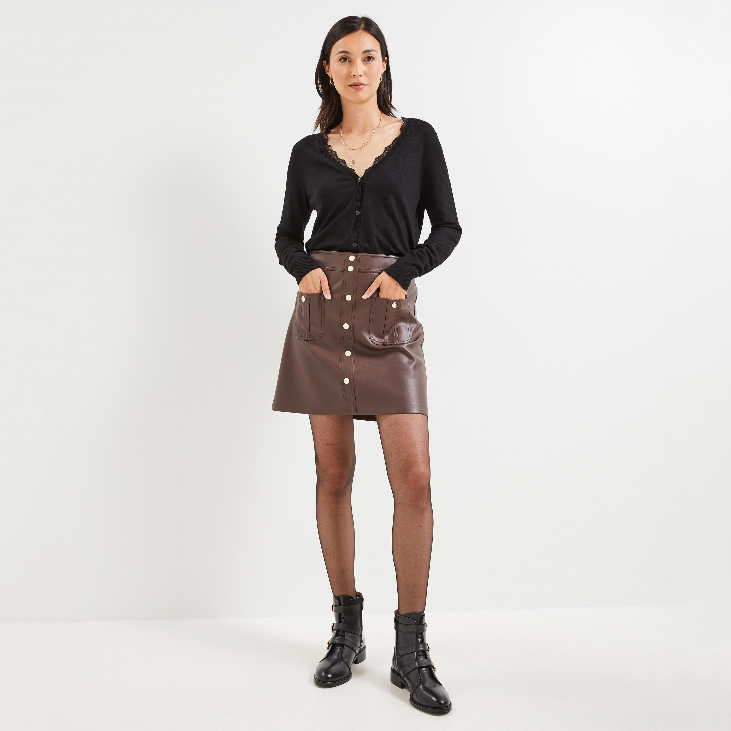 Jupes top trapeze femme