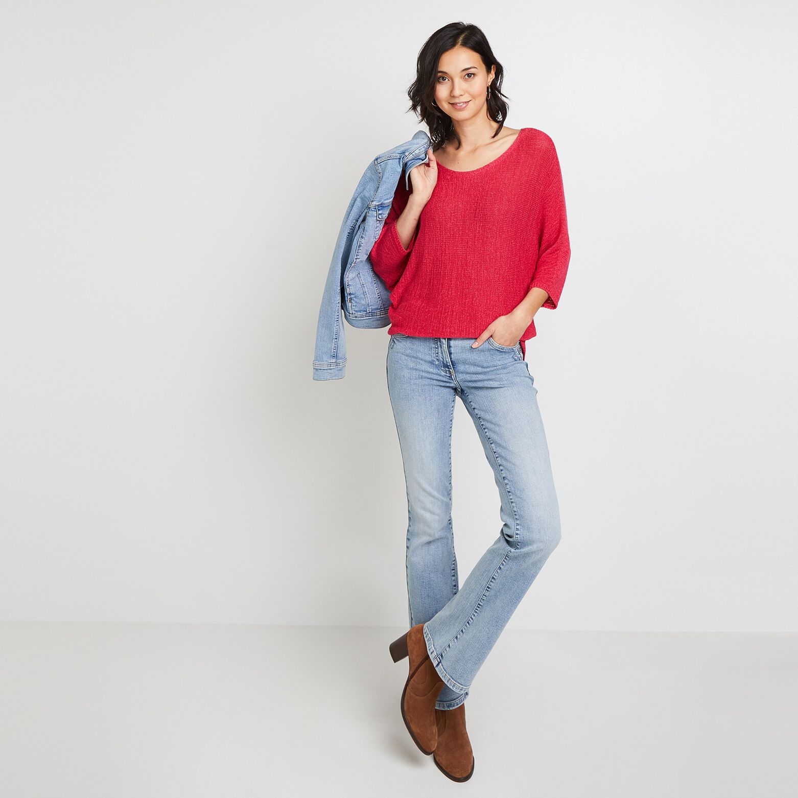 Pull en maille femme