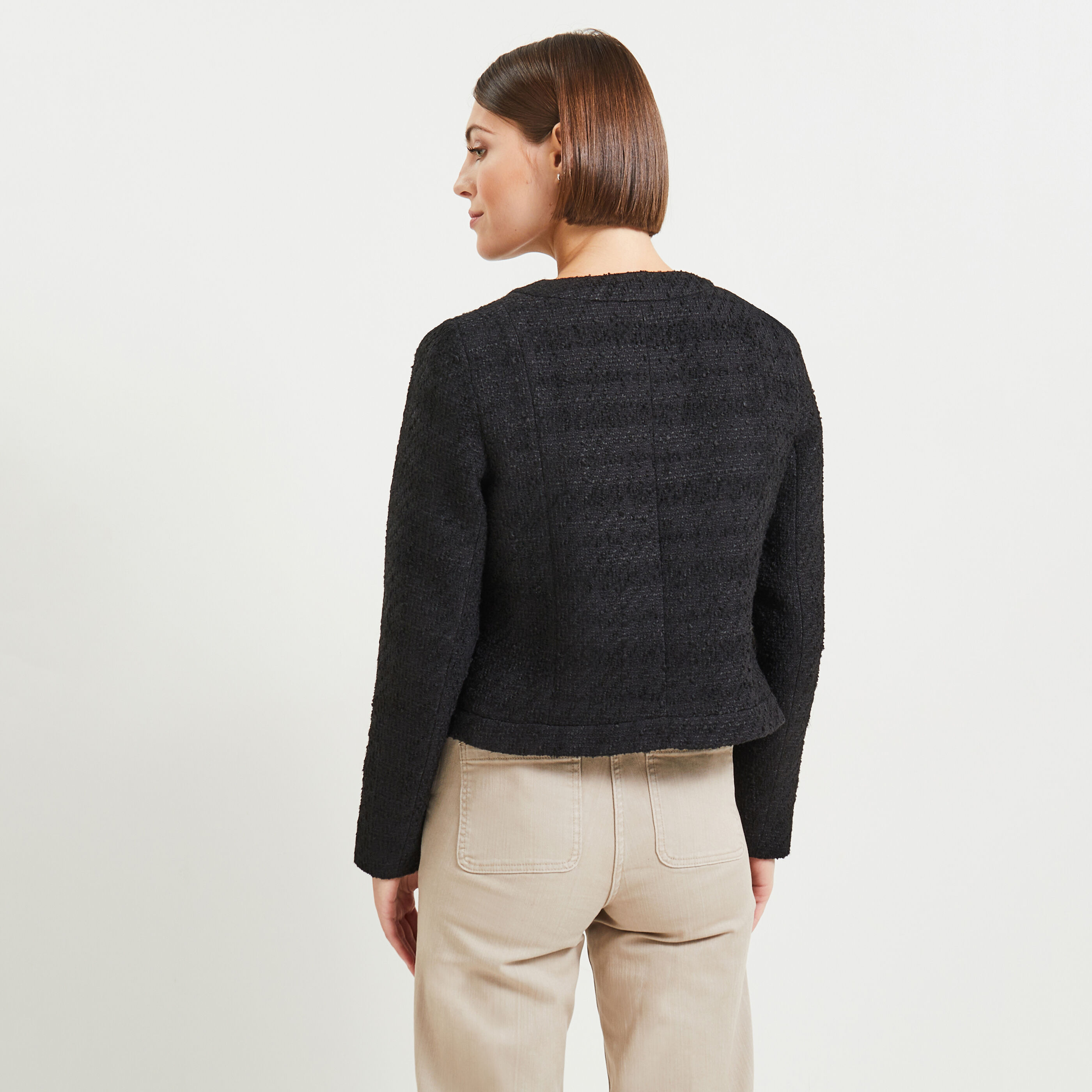 Vetement tweed store femme