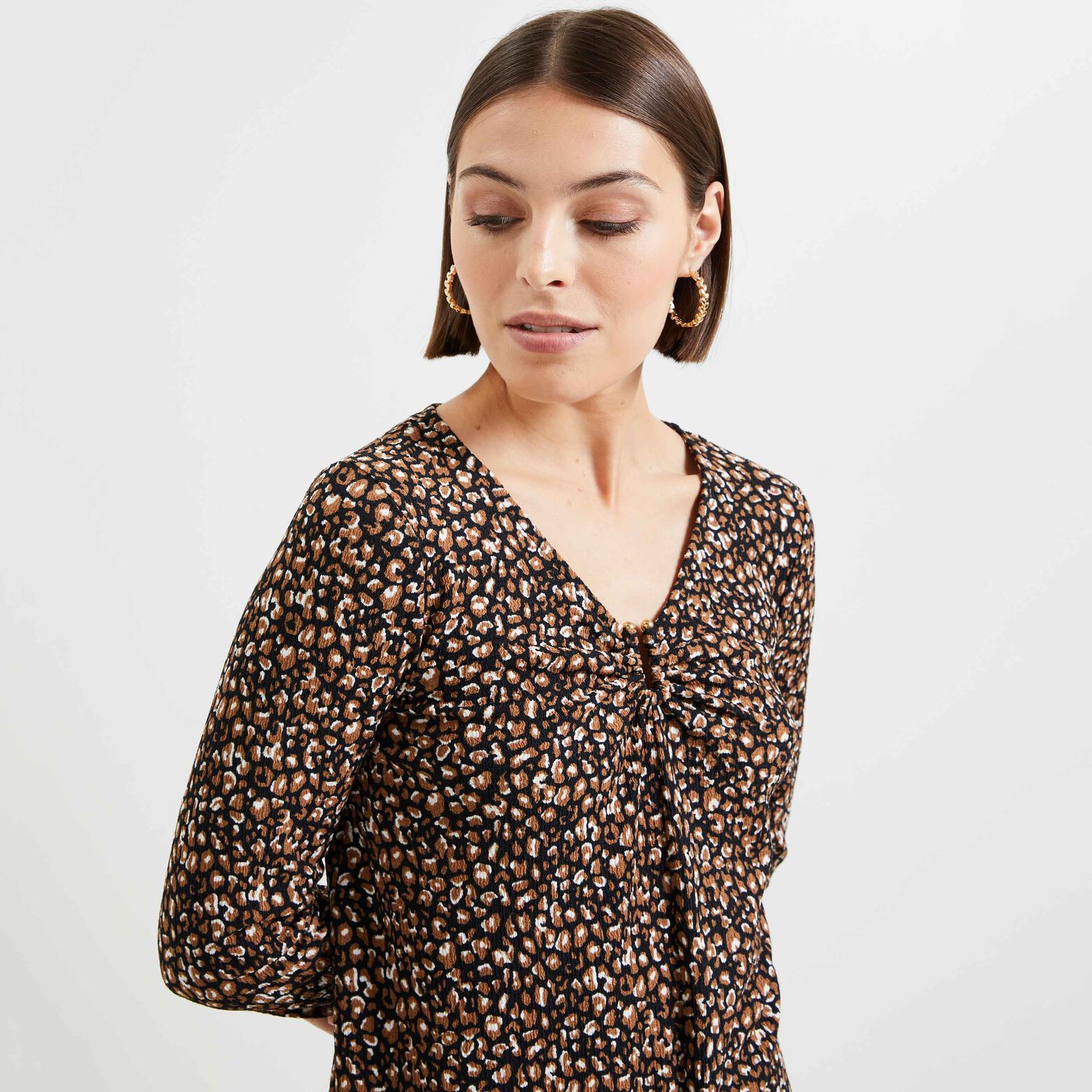 Robe imprimée femme