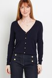 Gilet col V femme