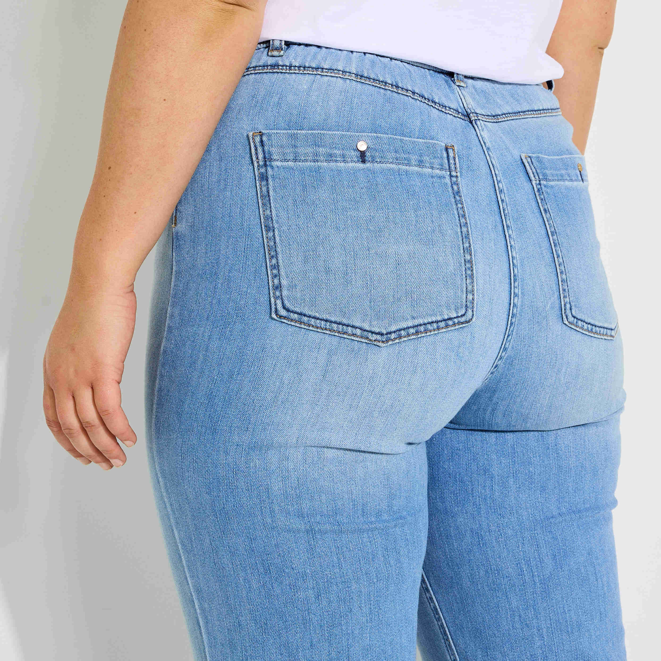 Jean flare raccourci NIMES RF02 femme