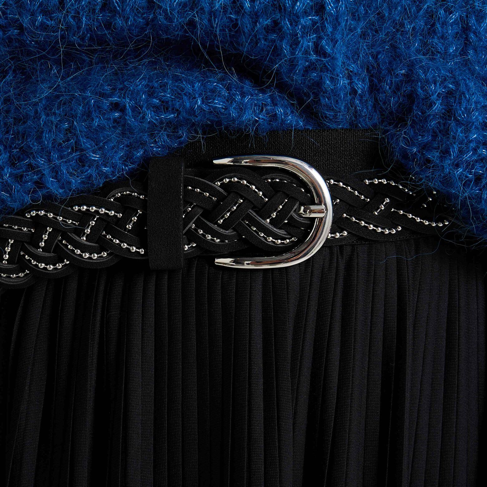 Ceinture tressée femme