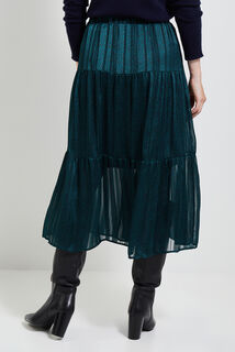 Jupe longue imprimée femme