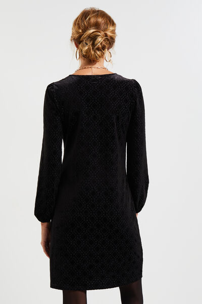 Robe velours femme