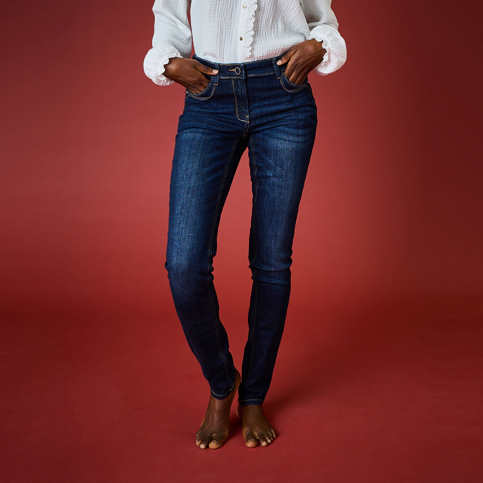 Jean slim RIO P01 femme
