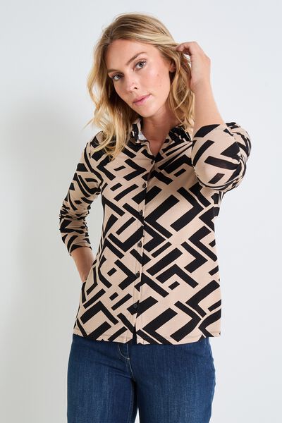 Chemisier manches longues femme