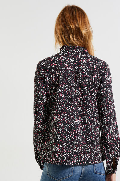 Chemise imprimée femme