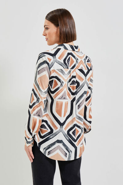 Chemise imprimée femme