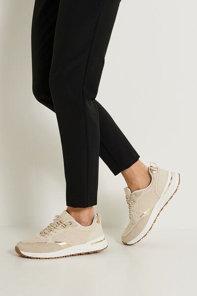 Baskets brillantes femme