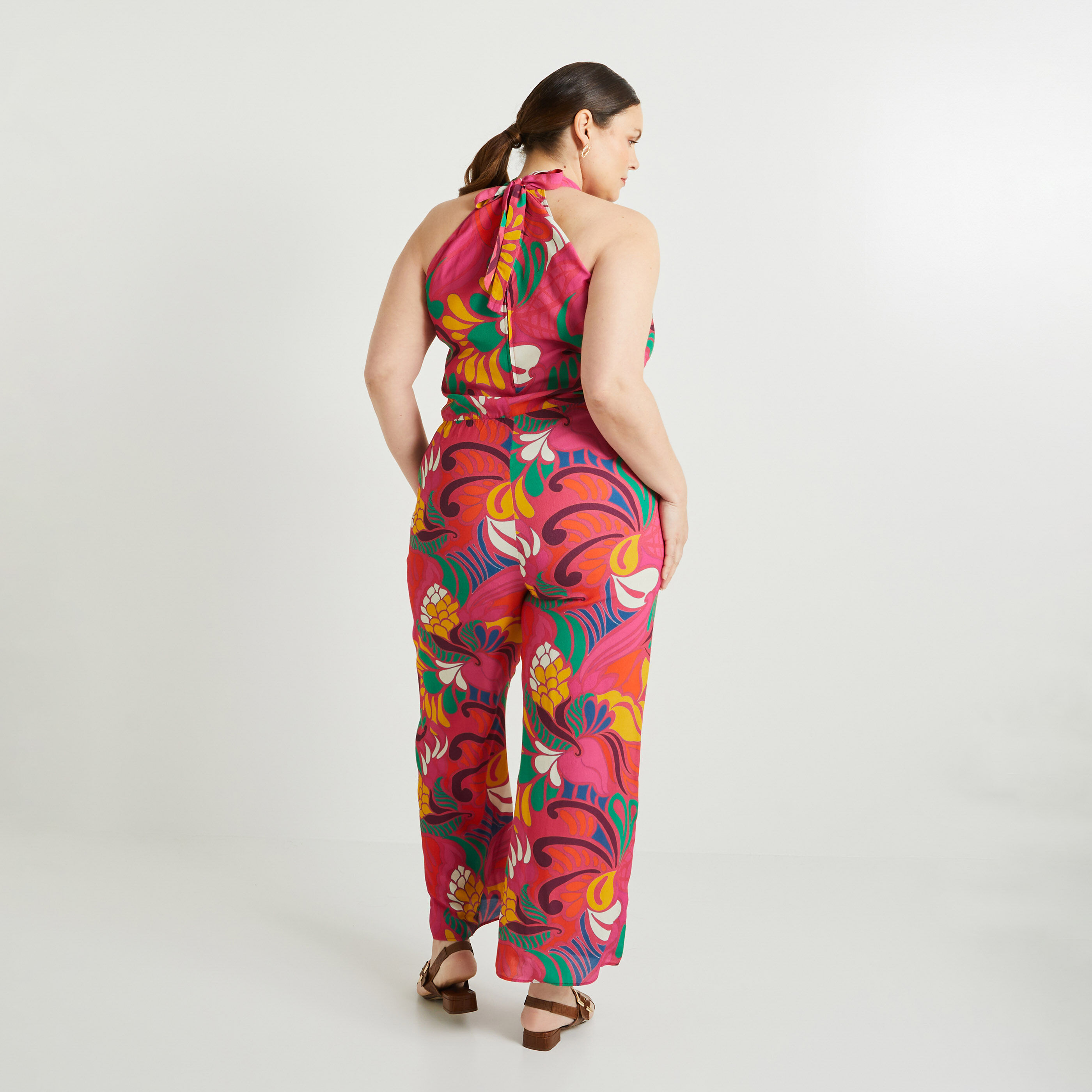 Combinaison imprim&eacute;e femme