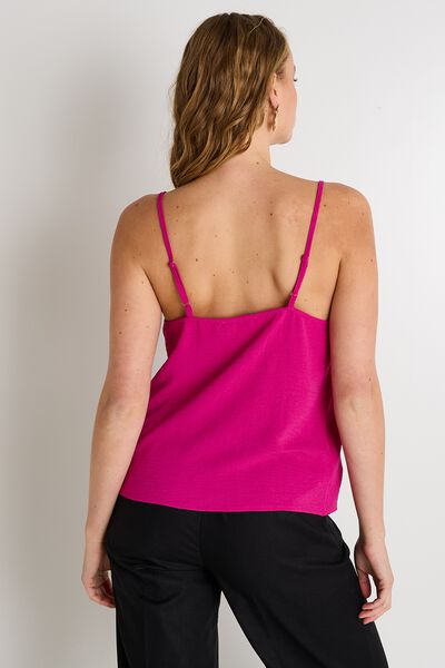 Débardeur col V femme