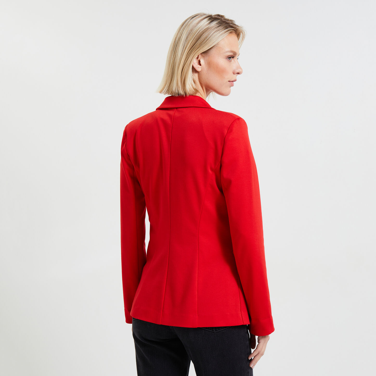 Veste tailleur en maille femme
