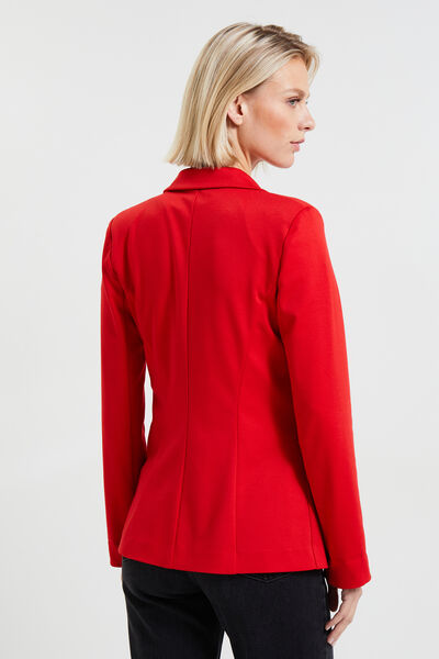 Veste tailleur en maille femme