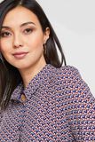 Chemise fluide imprimée femme