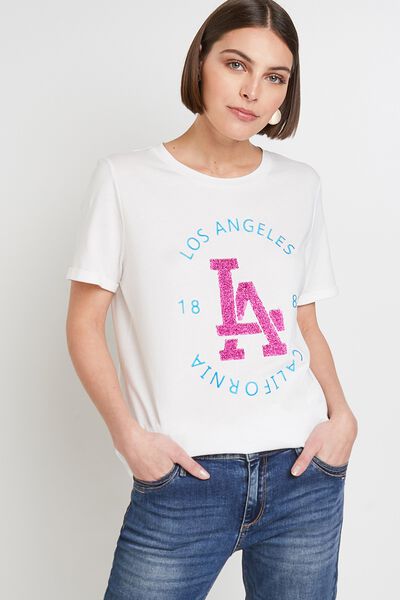 Tshirt print femme