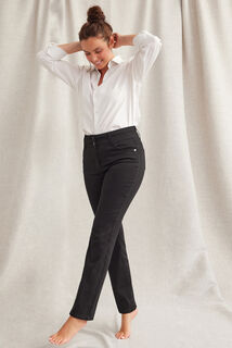 Jean droit taille haute ROME femme
